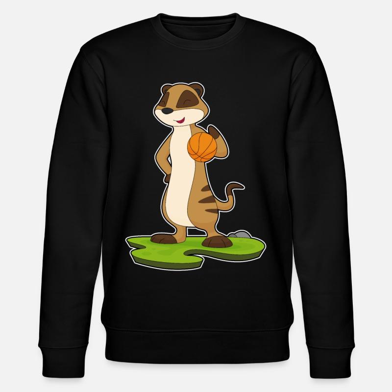 Suricate Basketteur Basketteur Basket-ball - Sweat bio CHANGER Stanley/Stella Unisexe - noir