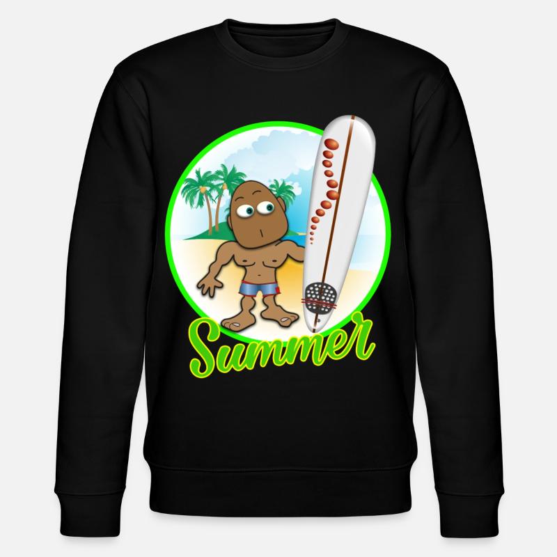 Sommer 2023 - Stanley/Stella Unisex Bio-Sweatshirt CHANGER  - Schwarz
