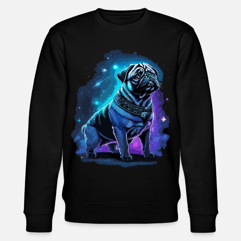Neon Carlin Chien Minuit Magique - Sweat bio CHANGER Stanley/Stella Unisexe - noir