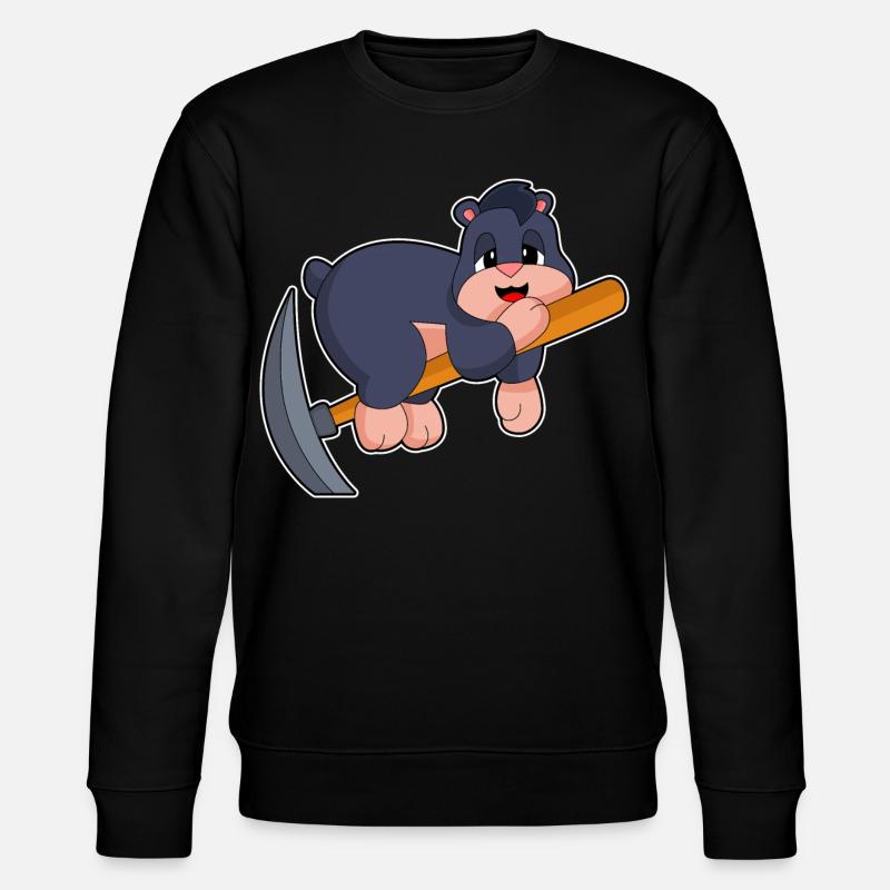 Pioche de Tale Miner - Sweat bio CHANGER Stanley/Stella Unisexe - noir