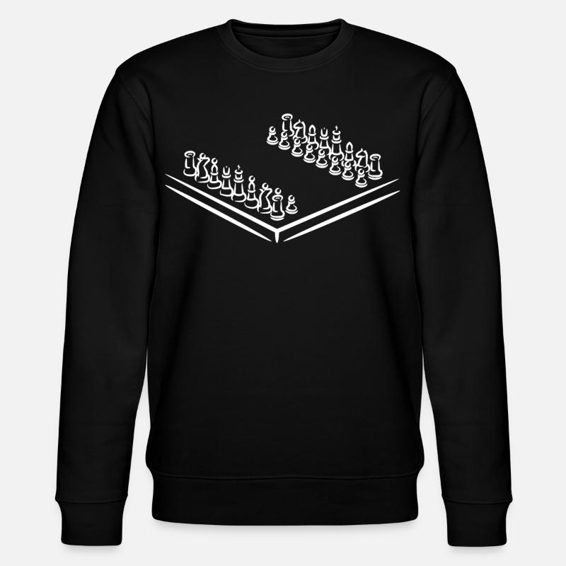 Échecs - Sweat bio CHANGER Stanley/Stella Unisexe - noir