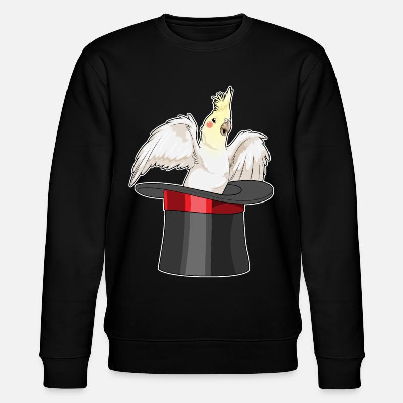Parrot Wizard Cylindre - Sweat bio CHANGER Stanley/Stella Unisexe - noir