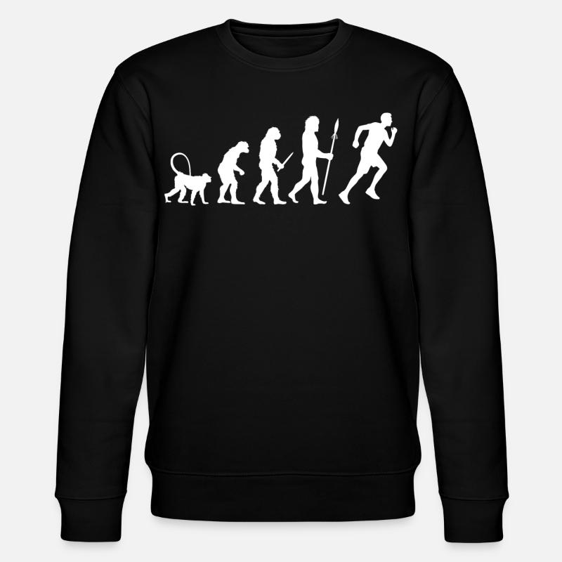 Jogger Evolution - Stanley/Stella CHANGER Unisex Organic Sweatshirt - black