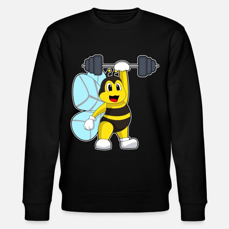 Abeille Musculation Barbell - Sweat bio CHANGER Stanley/Stella Unisexe - noir