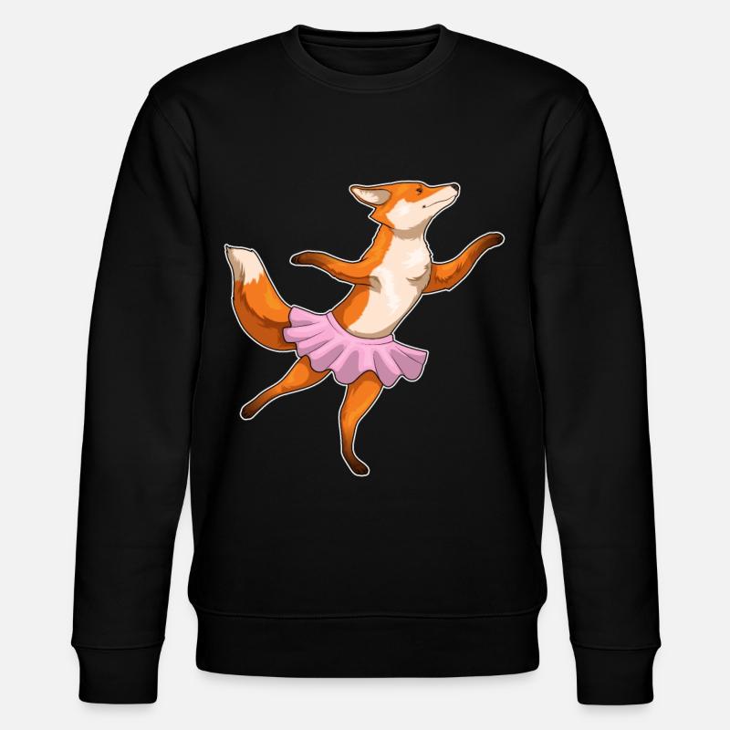 Fox Ballerina Ballet Dance - Sweat bio CHANGER Stanley/Stella Unisexe - noir