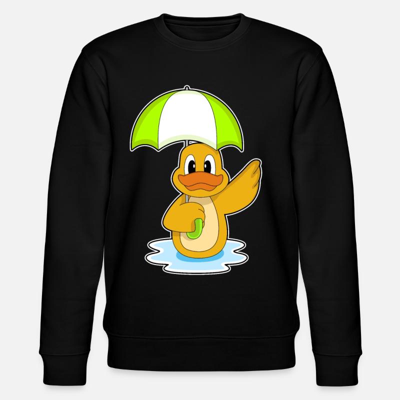Parapluie de canard - Sweat bio CHANGER Stanley/Stella Unisexe - noir