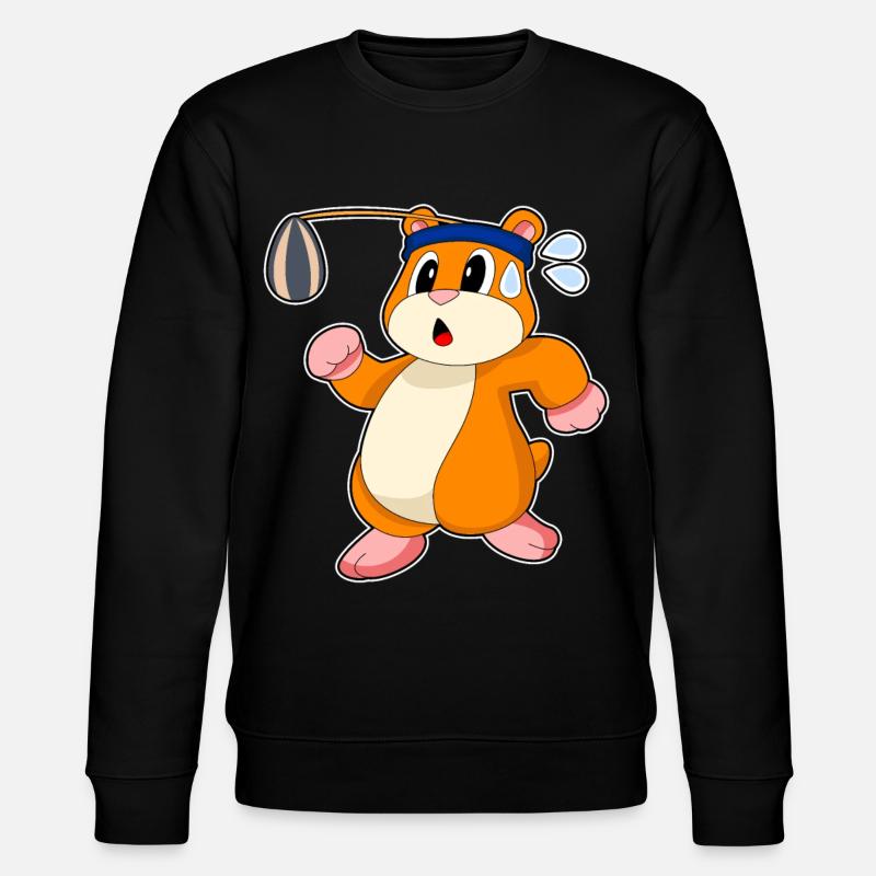 Graines de hamster - Sweat bio CHANGER Stanley/Stella Unisexe - noir