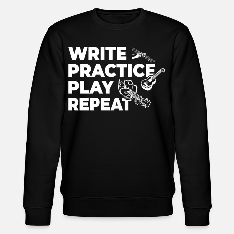 Motivation des joueurs de ukulélé - Sweat bio CHANGER Stanley/Stella Unisexe - noir