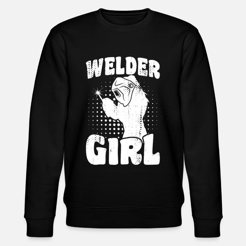 Schweißer Mädchen - Stanley/Stella Unisex Bio-Sweatshirt CHANGER - Schwarz