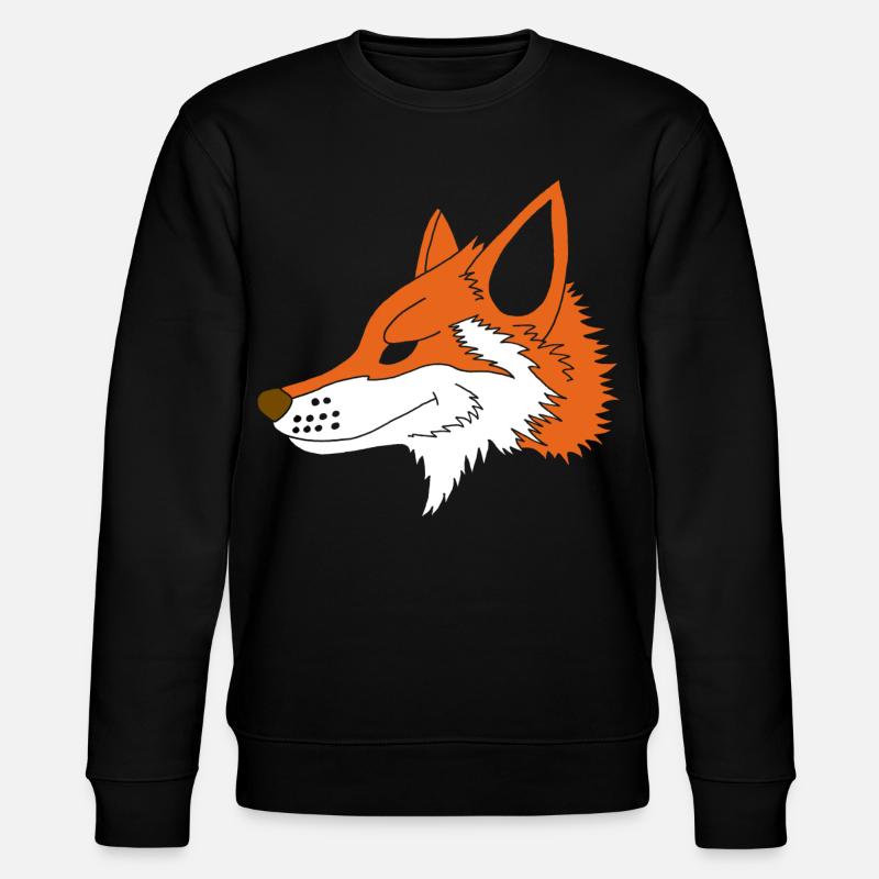 Cunning as a fox - Stanley/Stella CHANGER Unisex Organic Sweatshirt - black