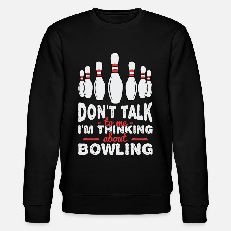 Je pense au bowling - Sweat bio CHANGER Stanley/Stella Unisexe - noir