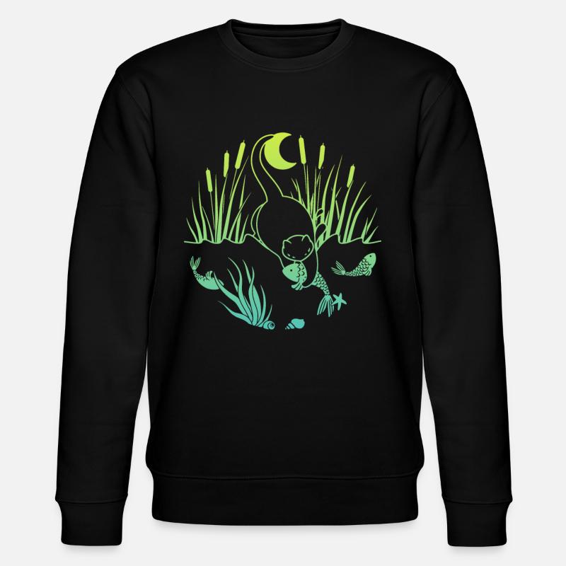 Midnight Catch - Stanley/Stella CHANGER Unisex Organic Sweatshirt - black