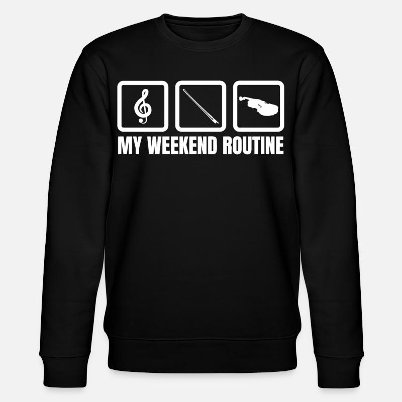 Week-end des violonistes - Sweat bio CHANGER Stanley/Stella Unisexe - noir