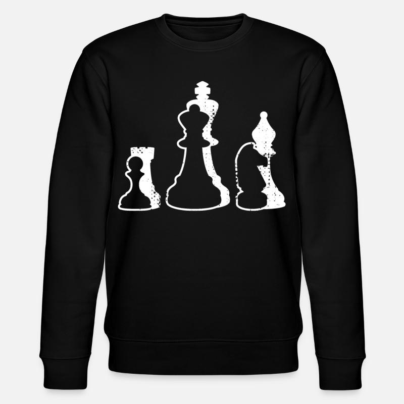 Pièces d’échecs - Sweat bio CHANGER Stanley/Stella Unisexe - noir