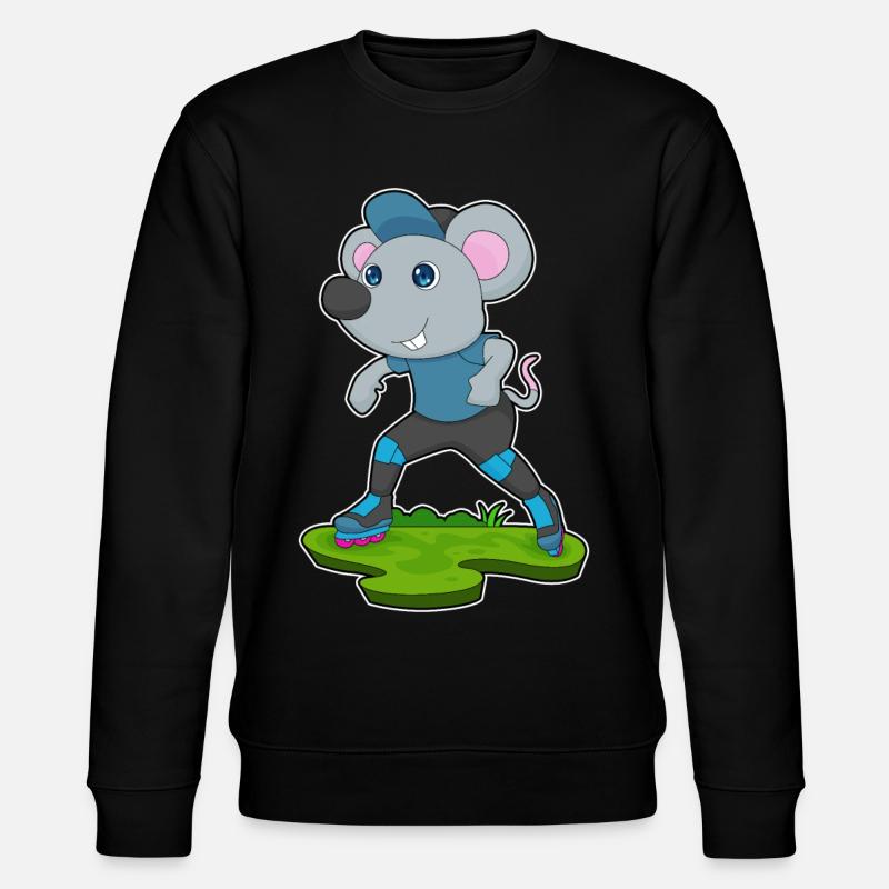 Maus Inline skating Inline skates - Stanley/Stella Unisex Bio-Sweatshirt CHANGER  - Schwarz