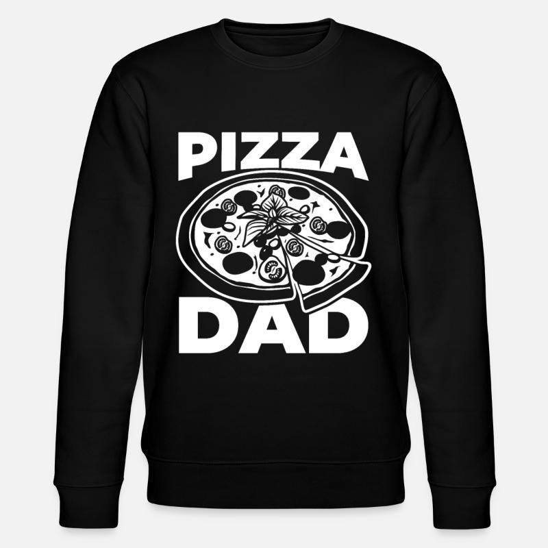 Pizza Papa - Stanley/Stella Unisex Bio-Sweatshirt CHANGER  - Schwarz