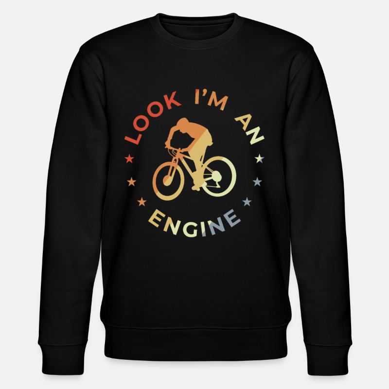 Blague sur le cyclisme - Sweat bio CHANGER Stanley/Stella Unisexe - noir