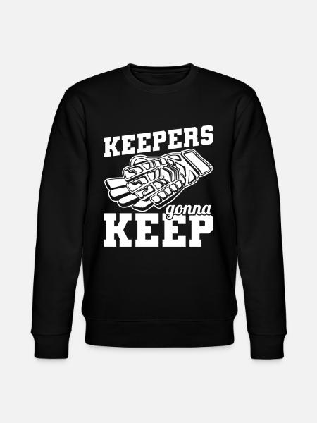 Torhüter Fußball - Stanley/Stella Unisex Bio-Sweatshirt CHANGER  - Schwarz