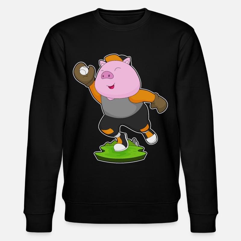 Gant de baseball Pig - Sweat bio CHANGER Stanley/Stella Unisexe - noir