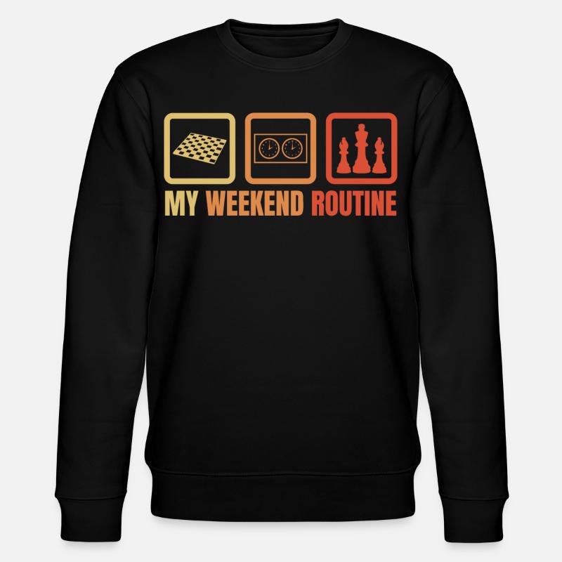 Week-end d’échecs - Sweat bio CHANGER Stanley/Stella Unisexe - noir