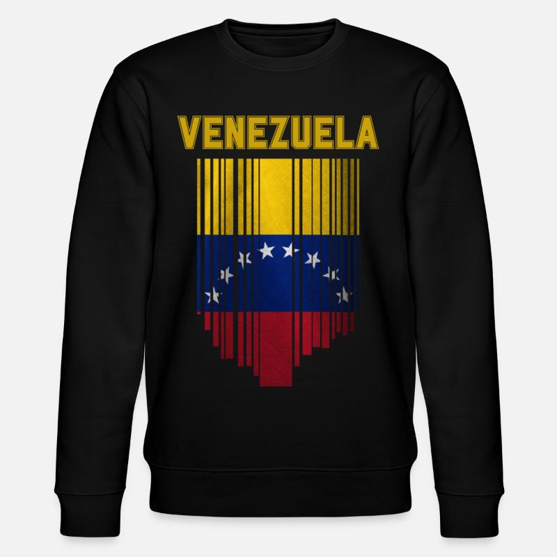 Flagge von Venezuela - Stanley/Stella Unisex Bio-Sweatshirt CHANGER  - Schwarz