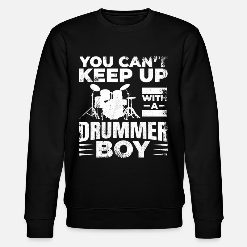 Garçon batteur - Sweat bio CHANGER Stanley/Stella Unisexe - noir