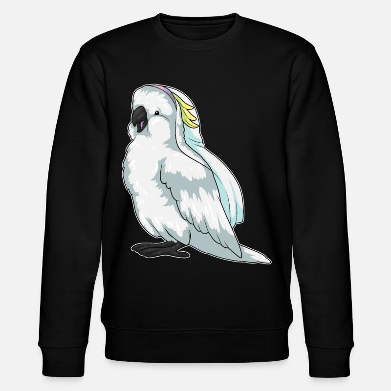 Voile de mariée perroquet mariage - Sweat bio CHANGER Stanley/Stella Unisexe - noir