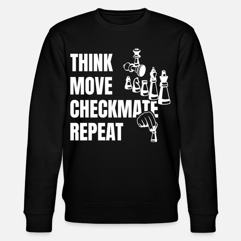 Pensez à jouer à Checkmate ensuite - Sweat bio CHANGER Stanley/Stella Unisexe - noir