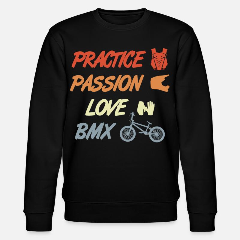 Devis BMX - Sweat bio CHANGER Stanley/Stella Unisexe - noir