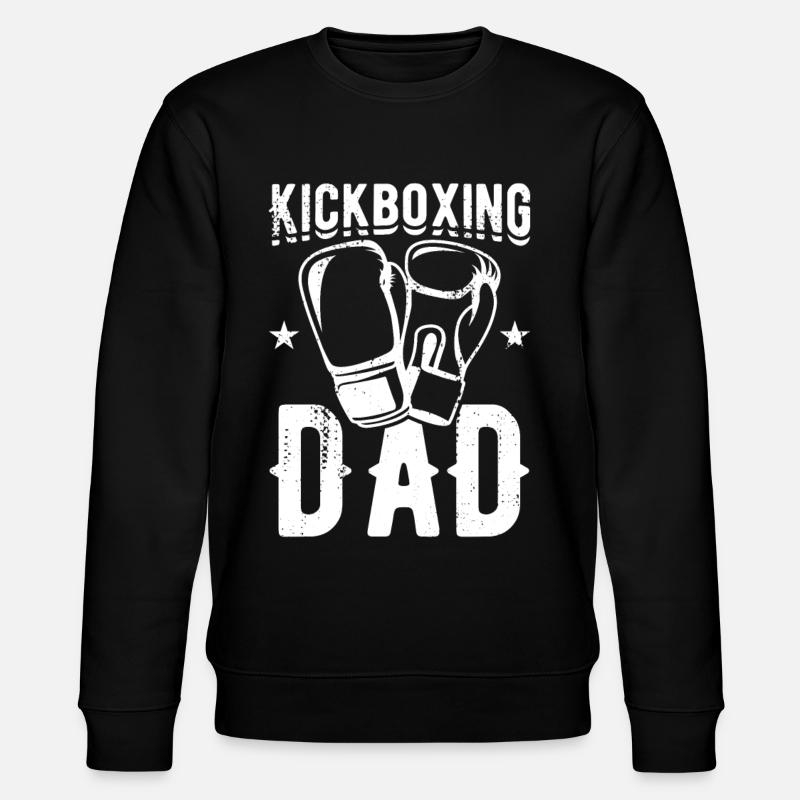 Kickboxer Vater - Stanley/Stella Unisex Bio-Sweatshirt CHANGER - Schwarz