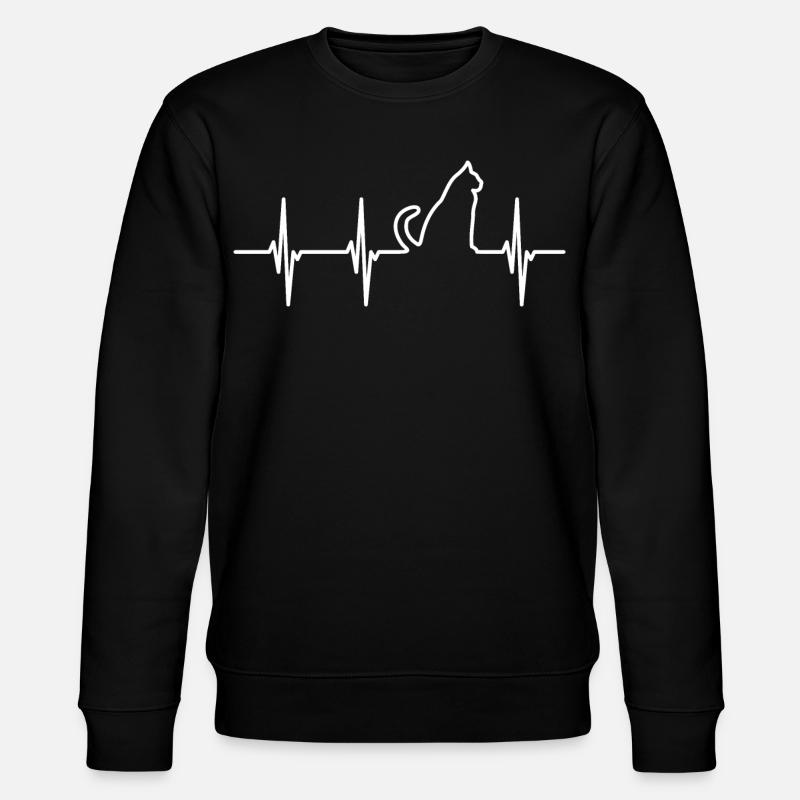 Ligne Cat Pulse - Sweat bio CHANGER Stanley/Stella Unisexe - noir