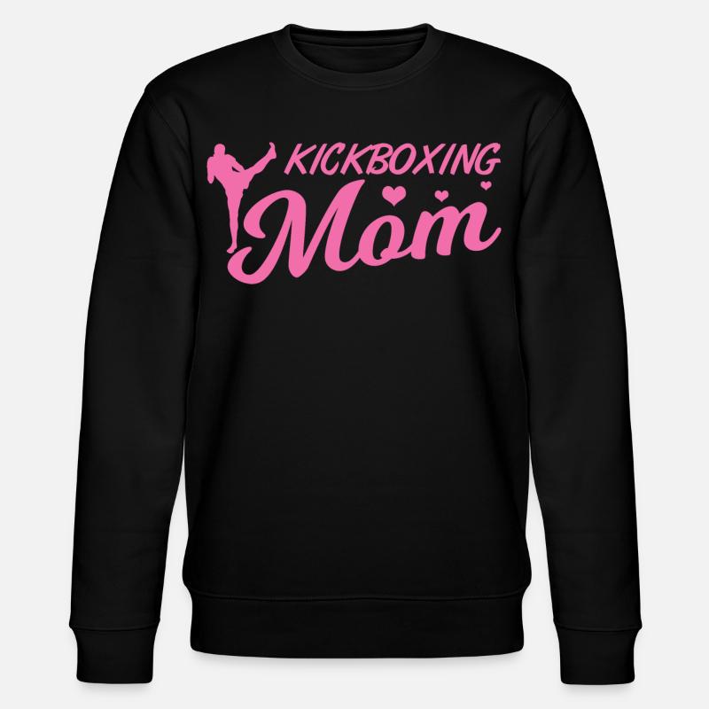 Maman kickboxeuse - Sweat bio CHANGER Stanley/Stella Unisexe - noir