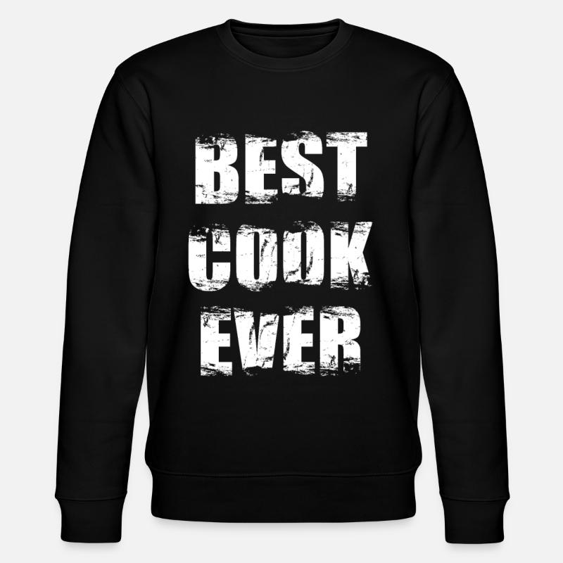 Bester Koch aller Zeiten - Stanley/Stella Unisex Bio-Sweatshirt CHANGER - Schwarz