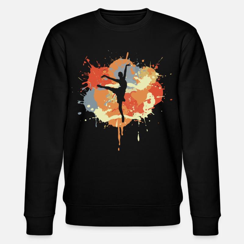 Dessin de danseuse de ballet - Sweat bio CHANGER Stanley/Stella Unisexe - noir