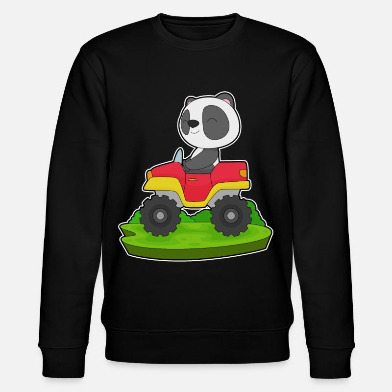 Voiture Panda - Sweat bio CHANGER Stanley/Stella Unisexe - noir