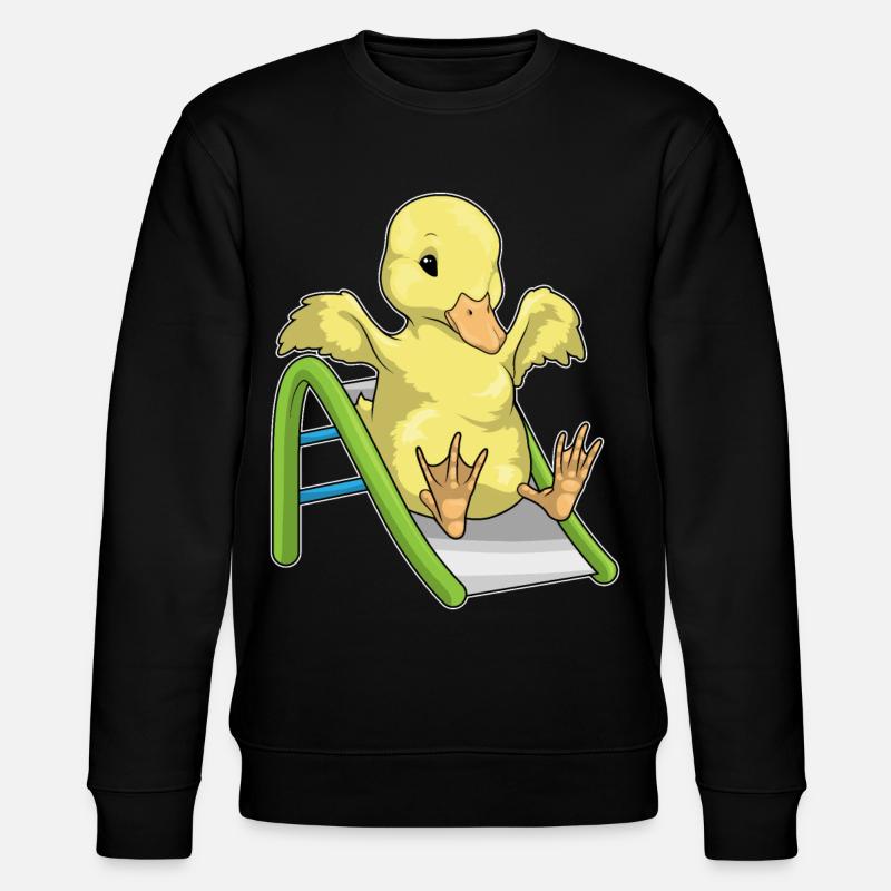 Toboggan de canard - Sweat bio CHANGER Stanley/Stella Unisexe - noir