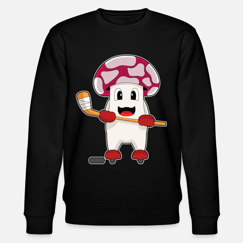 Pilz Eishockey Eishockeyschläger - Stanley/Stella Unisex Bio-Sweatshirt CHANGER - Schwarz