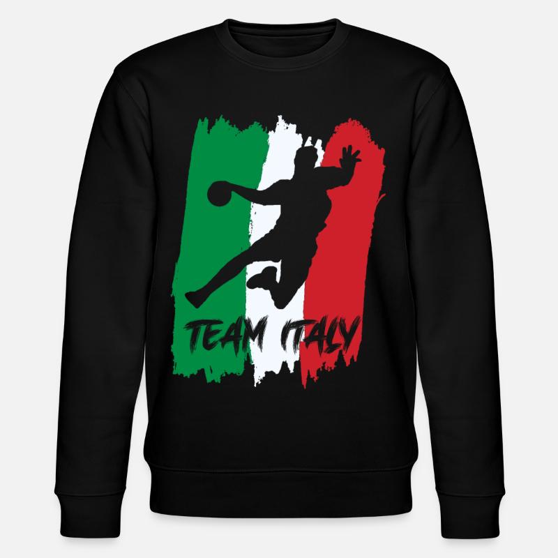 Équipe d’Italie de handball - Sweat bio CHANGER Stanley/Stella Unisexe - noir