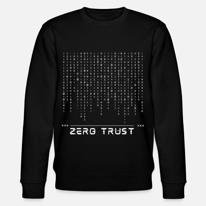 Code binaire Zero Trust - Sweat bio CHANGER Stanley/Stella Unisexe - noir