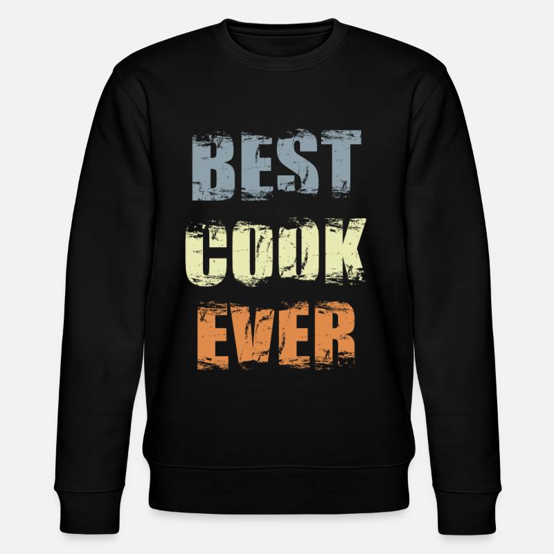 Bester Koch - Stanley/Stella Unisex Bio-Sweatshirt CHANGER  - Schwarz