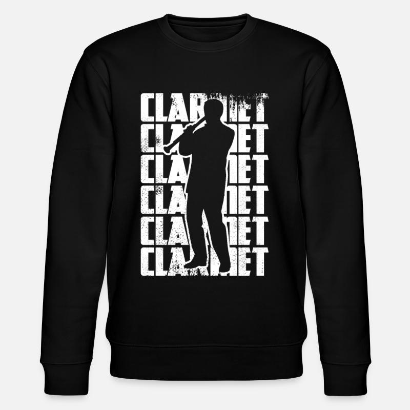 Drôle de clarinettiste - Sweat bio CHANGER Stanley/Stella Unisexe - noir