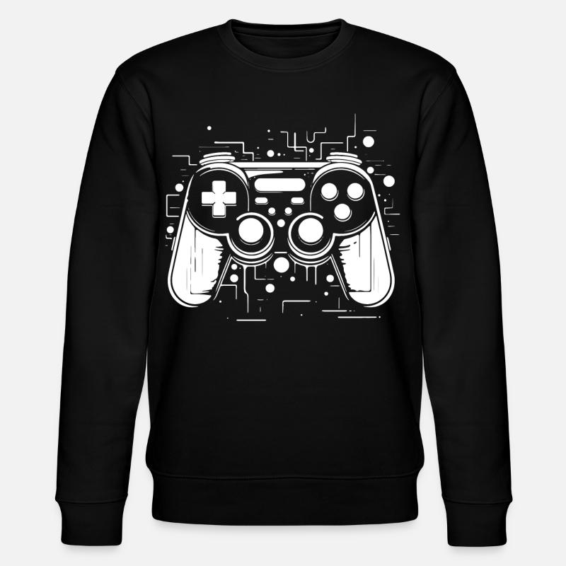 Game Controllers - Stanley/Stella CHANGER Unisex Organic Sweatshirt - black