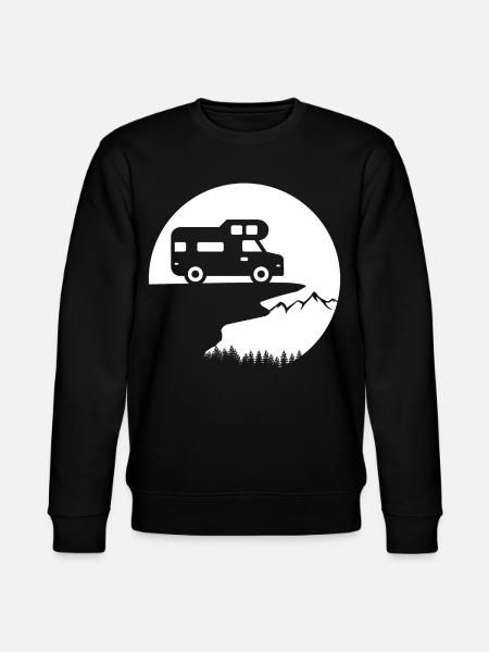 Vanlife Adventure: Stylish Camper Design - Stanley/Stella CHANGER Unisex Organic Sweatshirt - black