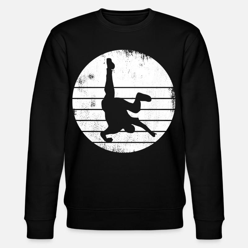 Breakdancer Sketch - Stanley/Stella CHANGER Unisex Organic Sweatshirt - black