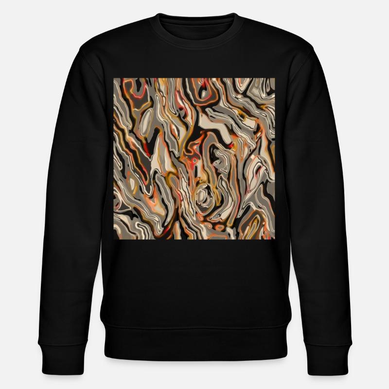 Holz ähnlich - Stanley/Stella Unisex Bio-Sweatshirt CHANGER  - Schwarz