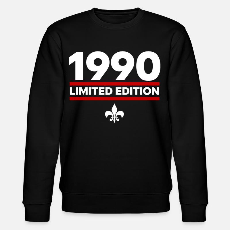 1990 Édition limitée - Sweat bio CHANGER Stanley/Stella Unisexe - noir