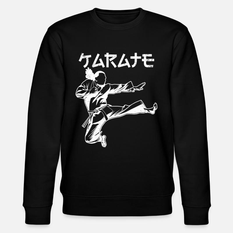 Karateka - Stanley/Stella Unisex Bio-Sweatshirt CHANGER  - Schwarz