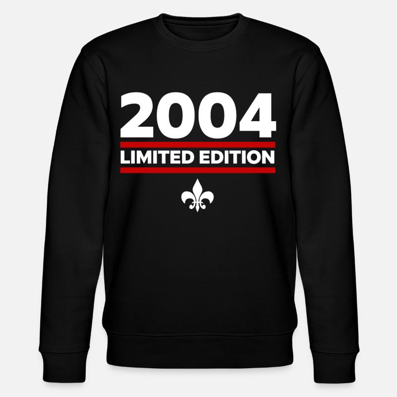 Édition limitée 2004 - Sweat bio CHANGER Stanley/Stella Unisexe - noir