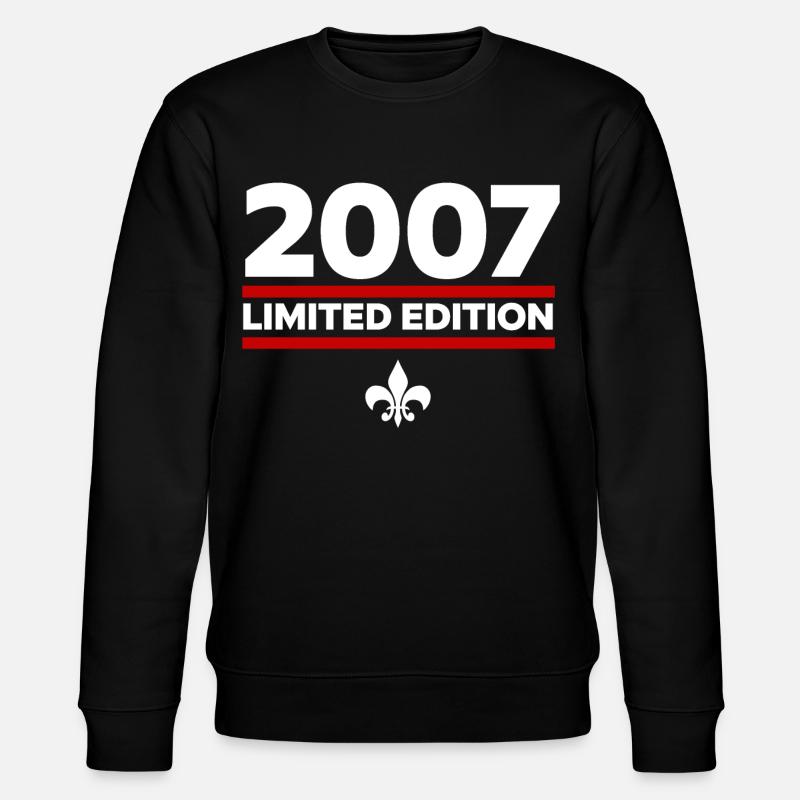 Édition limitée 2007 - Sweat bio CHANGER Stanley/Stella Unisexe - noir
