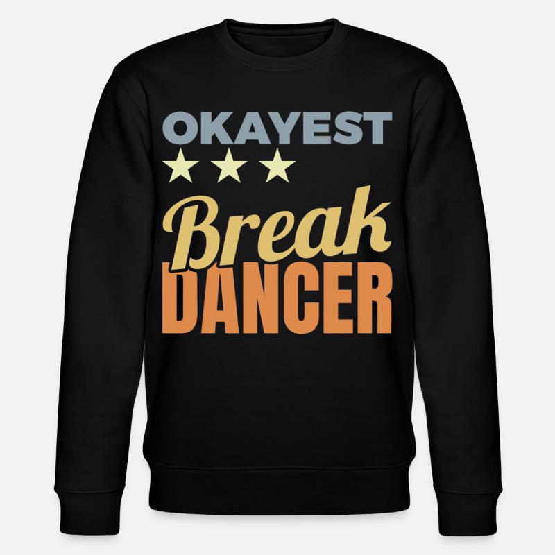 Breakdancer moyen - Sweat bio CHANGER Stanley/Stella Unisexe - noir